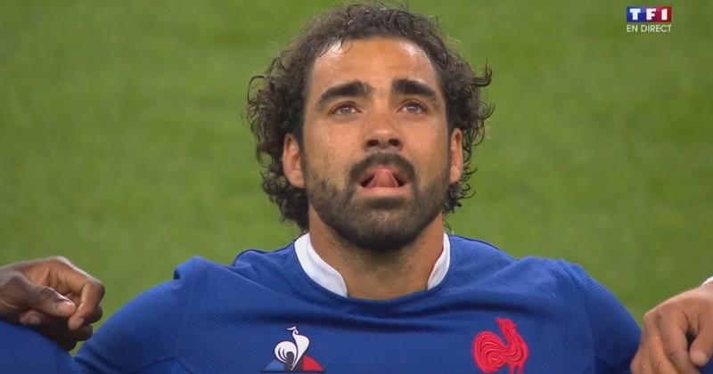 XV de France - La belle émotion de Yoann Huget qui n'a pu contenir ses larmes [VIDÉO]