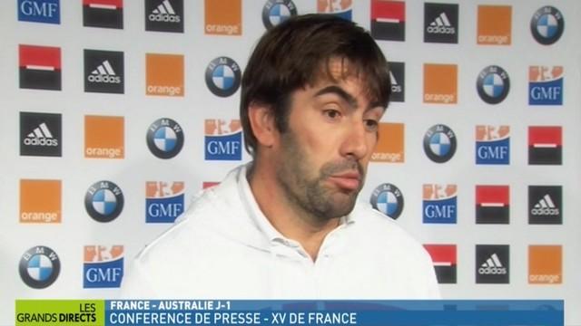 VIDEO. France - Australie. Jean-Frédéric Dubois : "il n'y a pas de trouille mais un peu d'appréhension"