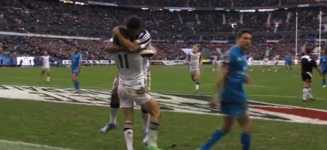 VIDÉO. France - Italie : La contre attaque magique du trio Wesley Fofana - Yoann Huget - Hugo Bonneval