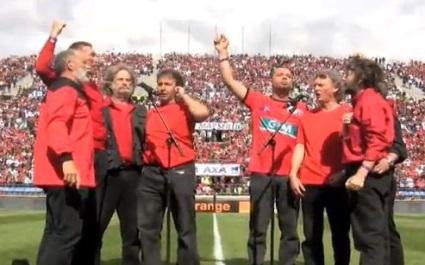 VIDEO. La Coupo Santo chantée en coeur par le public du RC Toulon