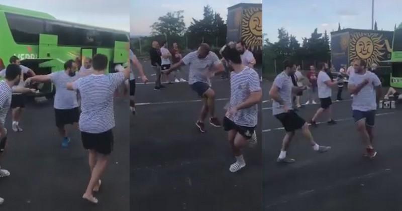 VIDEO. Honneur - La danse géorgienne endiablée des joueurs d'Auch