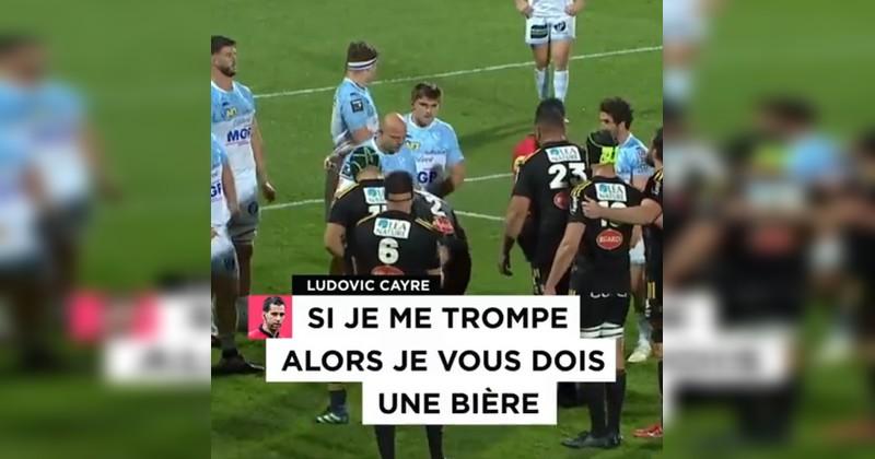 VIDEO. TOP 14. ''Je vous dois une bière'', la discussion insolite entre l'arbitre et Machenaud !