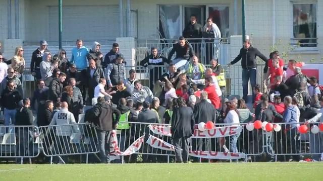 VIDEO. Une bagarre éclate dans les gradins lors de la finale Honneur entre Villeneuve-de-Marsan et Gujan 