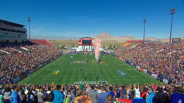 VIDEO. Des essais sublimes, des passes incroyables et des avions de chasse, la folie du Las Vegas Sevens