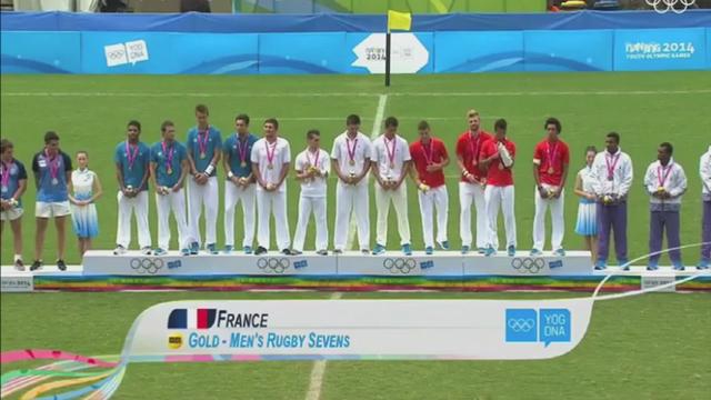 VIDEO. La France championne olympique de rugby à 7 aux Jeux Olympiques de la Jeunesse 2014