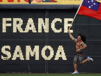 La France passe 40 points aux Samoa