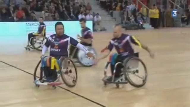 VIDEO. La France corrige son meilleur ennemi l'Angleterre en rugby-fauteuil à XIII