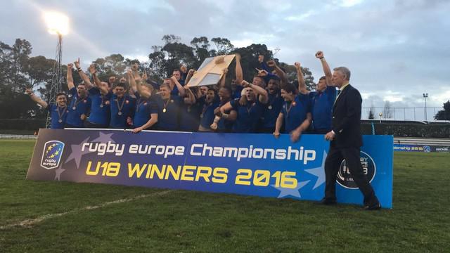 VIDEO. Championnat d’Europe U18. La France punit encore la Géorgie et conserve son titre (42-0)