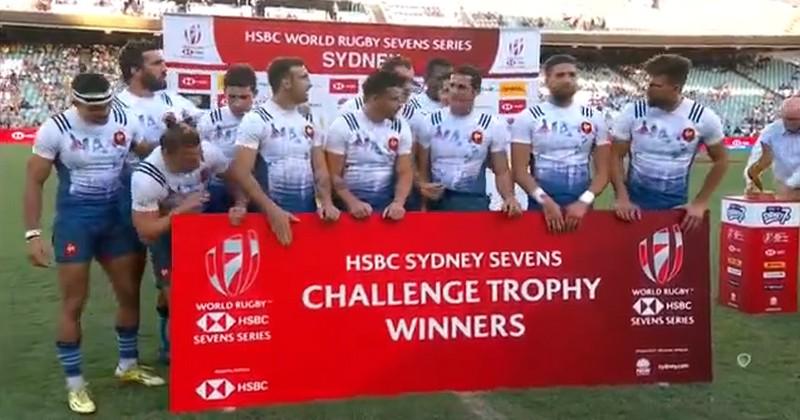 VIDEO. Sydney 7s - La France remporte le Trophy sans forcer