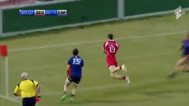 VIDEO. La Géorgie corrige l'Espagne et dépasse l'Italie au classement de World Rugby 