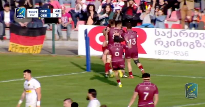 Rugby Europe Championship - La Géorgie titrée après sa victoire sur l'Allemagne [VIDÉO]