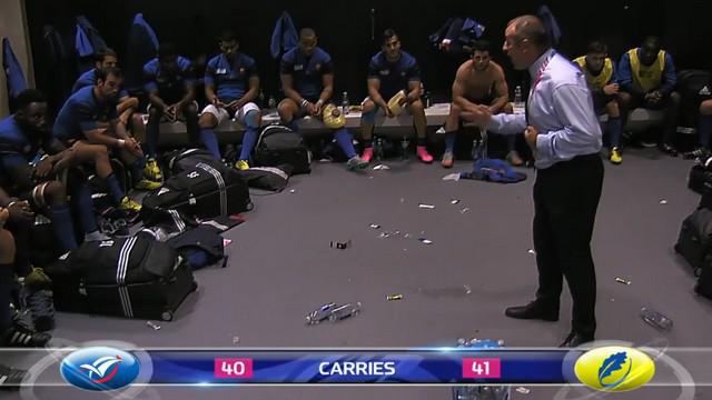 VIDEO. Coupe du monde. La gueulante de Philippe Saint-André dans les vestiaires à la mi-temps de France - Roumanie