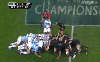 VIDEO. L'Argentine domine largement la Nouvelle-Zélande en mêlée