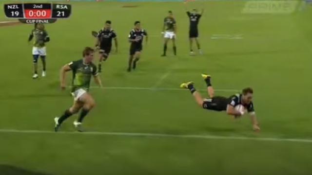 VIDÉO. SEVENS. La Nouvelle-Zélande remporte l'étape de Wellington après un incroyable comeback