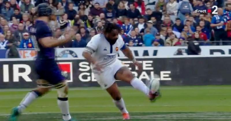 La relance de Ramos, le par-dessus de Bastareaud, les Bleus font chavirer le Stade de France [VIDÉO]