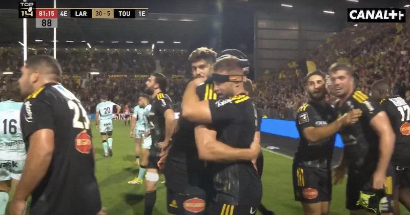 TOP 14. RÉSUMÉ VIDÉO. Au buzzer, La Rochelle arrache le bonus offensif face à un Toulon trop pénalisé