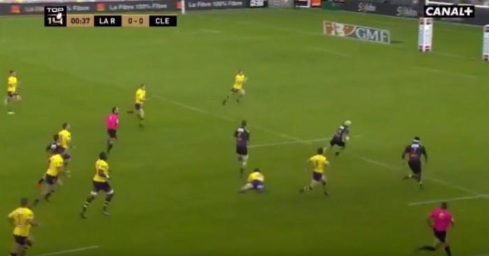 VIDÉO. Top 14 - La Rochelle corrige Clermont avec un essai de 90m après 40 secondes de jeu