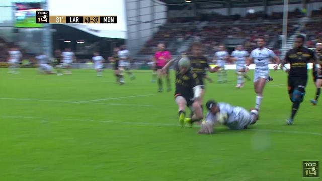 VIDEO. Top 14 - La Rochelle se fait peur face au MHR en encaissant trois essais en 5 minutes en fin de match