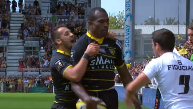 VIDÉO. La Rochelle : Sireli Bobo et Alofa Alofa font le show contre le Stade Toulousain (37-25)