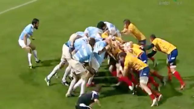 VIDÉO. La Roumanie remporte la Nations Cup en atomisant la mêlée des Jaguars argentins