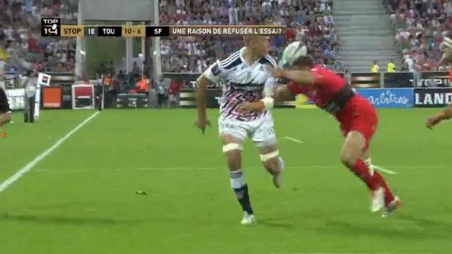 VIDEO. Top 14 - Stade Français. La sublime chistera de Sergio Parisse en demi-finale contre Toulon 