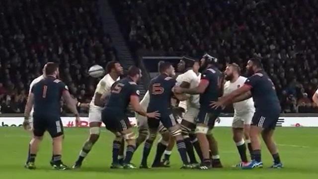 VIDEO. Angleterre - France : l'énorme raté en touche de Dylan Hartley sur le dos de Courtney Lawes