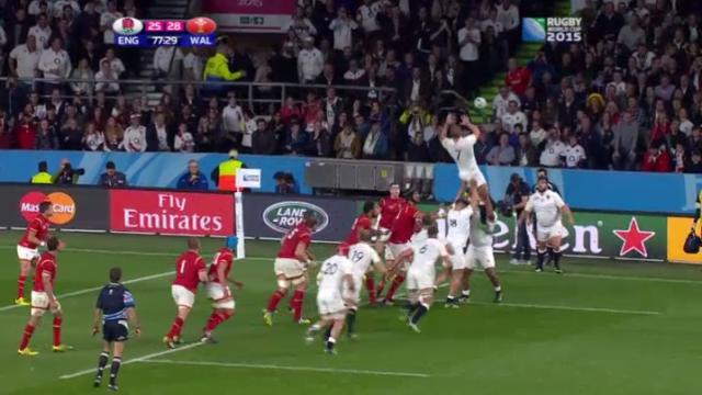 IMAGES. Coupe du monde : la touche du Pays de Galles châtie l'Angleterre sur la balle de match