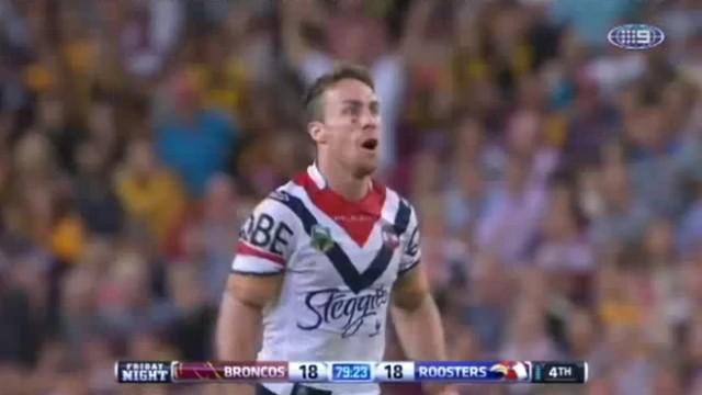 VIDEO. NRL. Lachlan Maranta repousse un drop sur la barre transversale et sauve son équipe