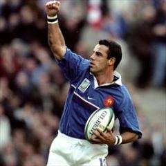 Lamaison marque le 1er essai Français de la Demi contre les Blacks en 1999