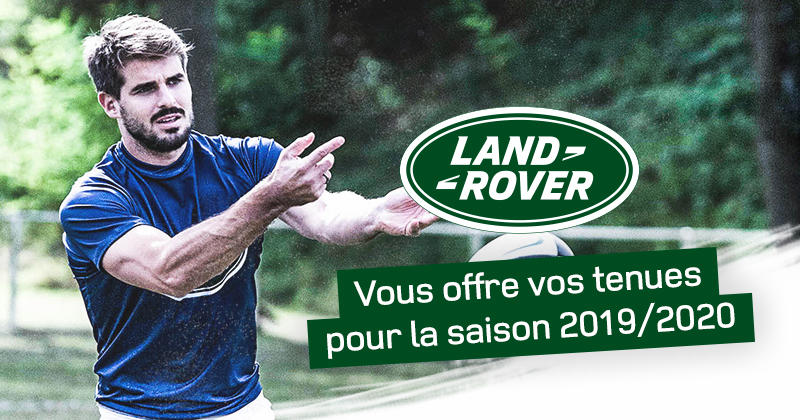 Land Rover vous offre vos tenues pour la saison 2019/2020, participe avec ton équipe !