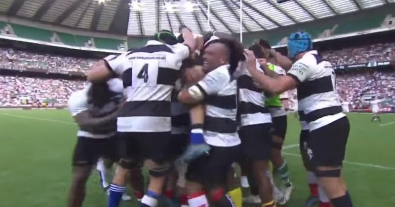 VIDÉO. L'Angleterre atomisée par les Barbarians (45 à 63) dans un match de folie... à quinze essais !