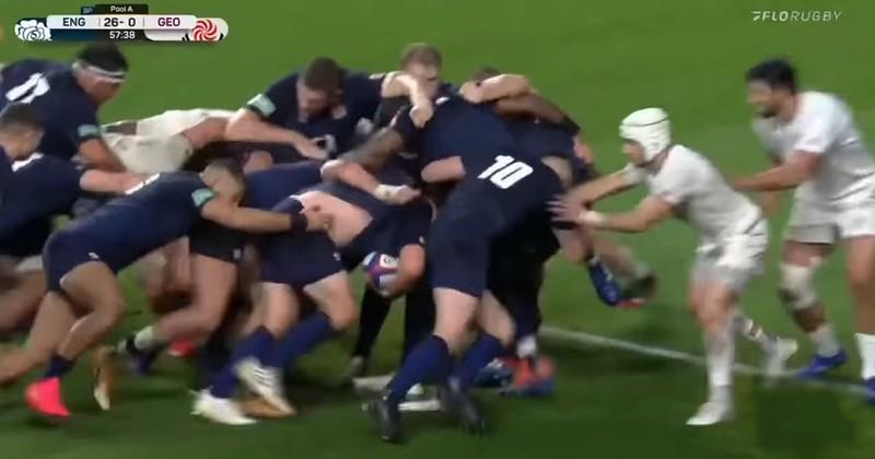 L'Angleterre prend la Géorgie à son propre jeu pour le triplé du talonneur Jamie George [VIDEO]
