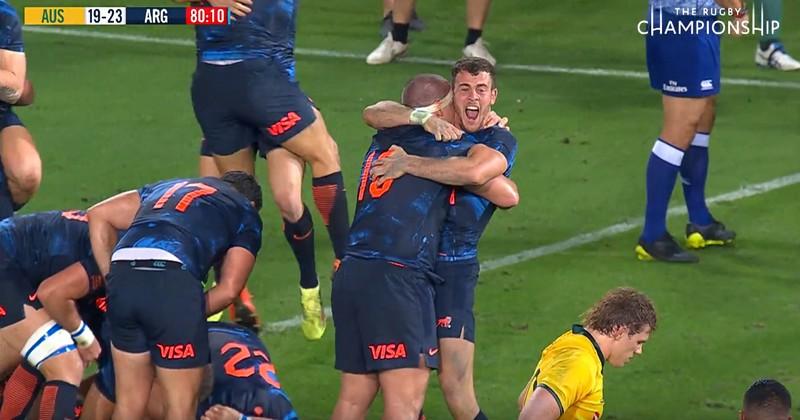 VIDEO. Rugby Championship - L'Argentine s'impose en l'Australie pour la 1re fois depuis 1983