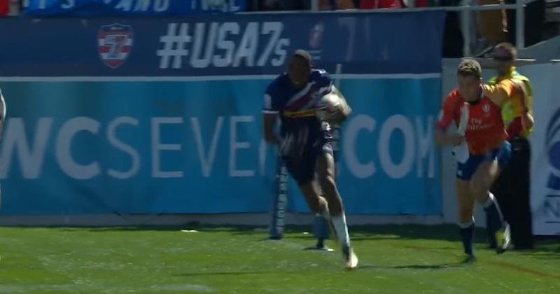 VIDÉO. Las Vegas 7s : Perry Baker lâche les chevaux et nous offre un essai solo mémorable de 100m