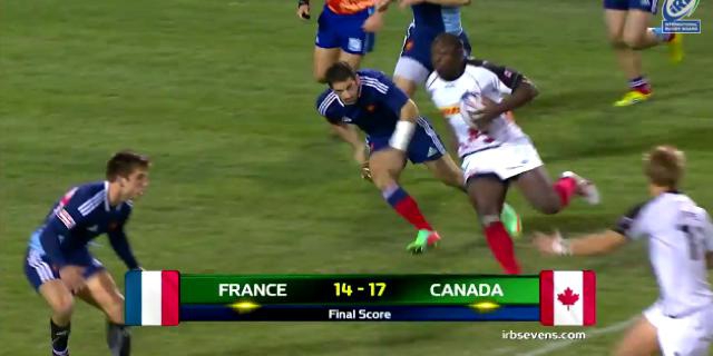 VIDEO. Las Vegas Sevens : La France chute contre le Canada en 1/4 de finale