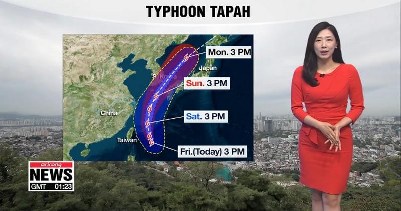 Le 17e typhon de la saison va toucher le Japon dans les prochains jours