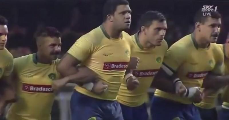 Le Brésil en mode guerriers pour affronter le haka des Maori All Blacks [VIDÉO]