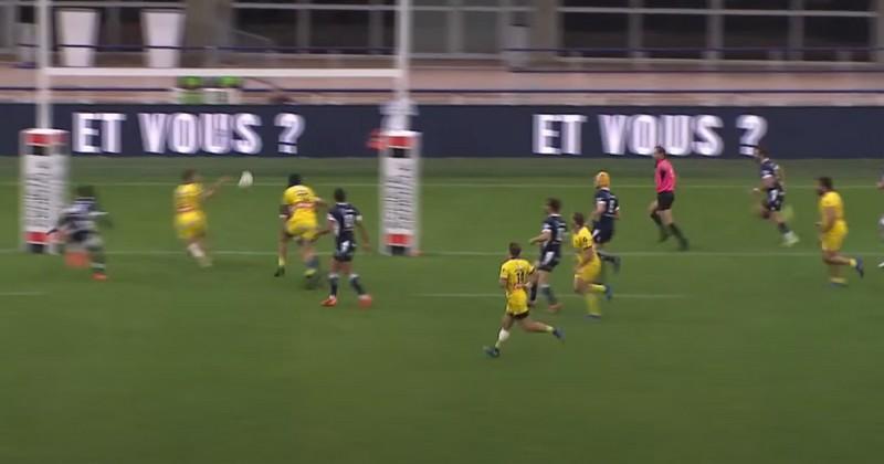 Top 14 - Le caviar au pied de Lopez pour l'essai imparable de Barraque contre Agen [VIDEO]