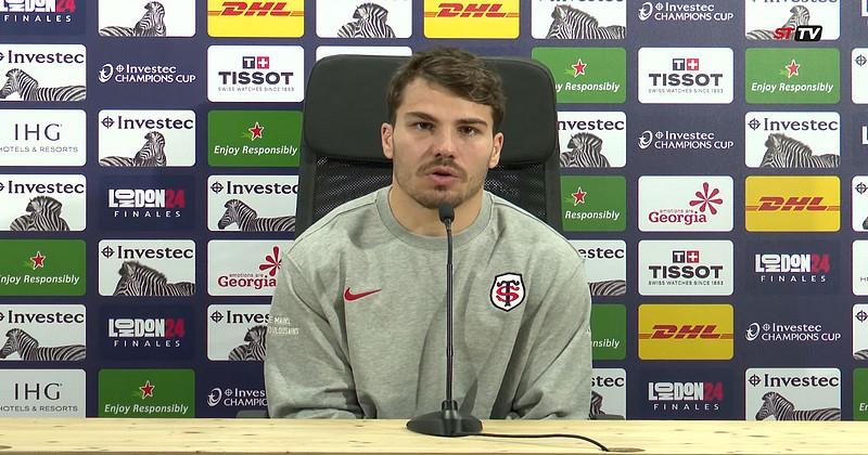 VIDEO. RUGBY. ''Je ne me suis pas trouvé flamboyant'', Antoine Dupont fait son auto-critique et celle de Toulouse