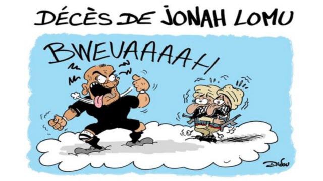 VIDEO. L'histoire et l'annonce du décès de Jonah Lomu en dessin