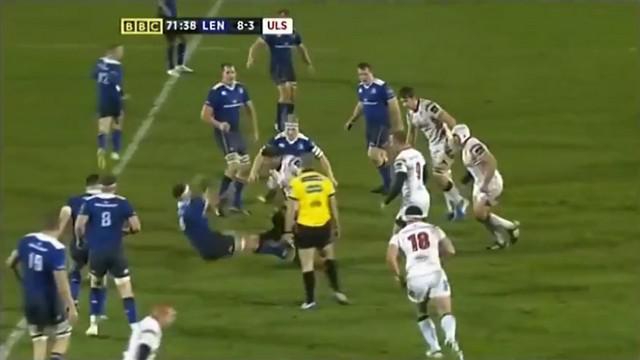 VIDEO. Pro 12. Le double raffut surpuissant de Nick Williams sur Rhys Ruddock