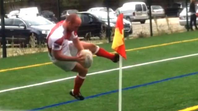 VIDEO. Rugby amateur #31 : l'essai de haute voltige refusé à l'AS Monaco après un gros fail acrobatique