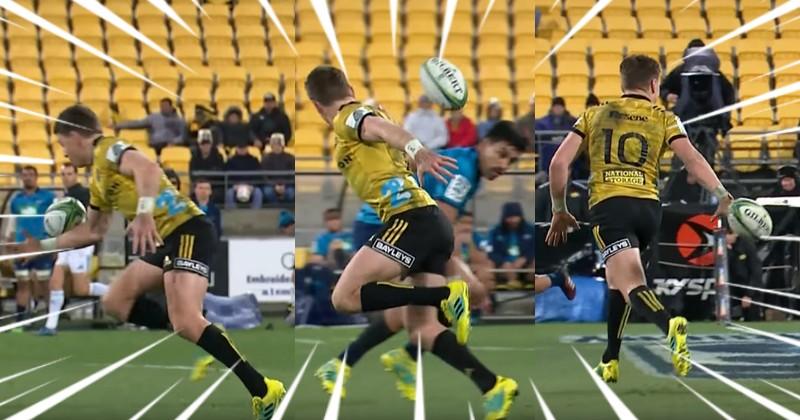 VIDEO. Super Rugby. Le génie de Barrett et la puissance de Laumape font tomber les Blues