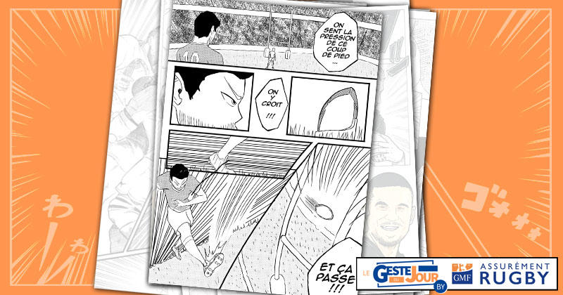 Le geste du jour en Manga : Handré Pollard offre la finale aux Boks avec la pénalité de la gagne !