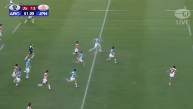 VIDÉO. Le Japon n'avait pas les armes face aux Pumas (54-20)