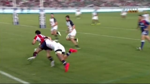 VIDÉO. USA - Japon : Kenki Fukuoka se rate dans l'en-but, mais les Japonais l'emportent avec la manière (29-37)