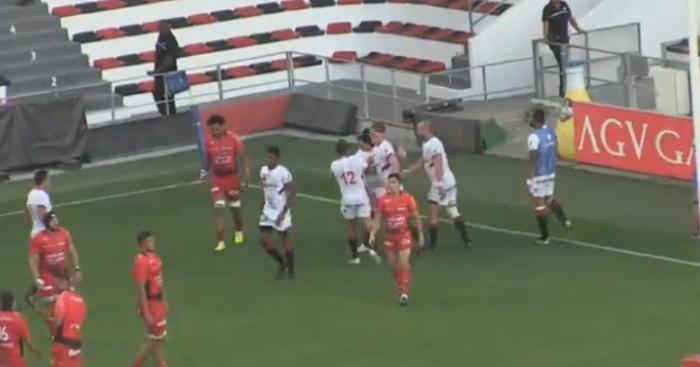 VIDÉO. Match amical : sans trembler, le LOU s'impose à Mayol face à Toulon en inscrivant trois essais