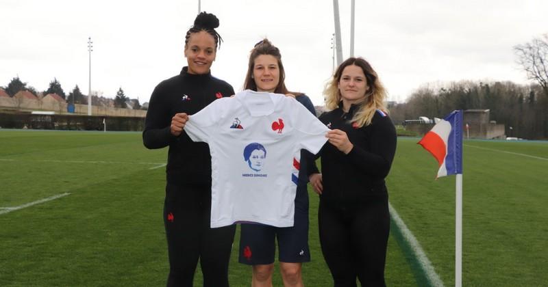 ''Merci Simone'', le maillot hommage du XV de France féminin à Simone Veil