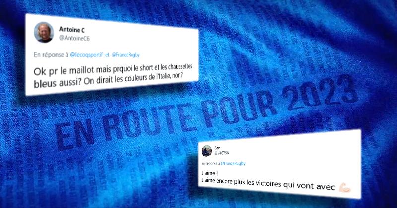 RUGBY. Trop bleu pour certains, original pour d'autres, le maillot du XV de France divise les supporters