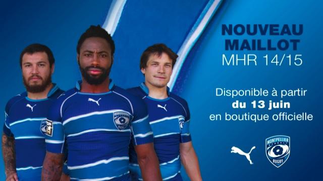 MHR : Montpellier présente son nouveau maillot pour la saison 2014/2015